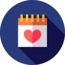 time and date,heart,love,calendar,romantic,wedding day